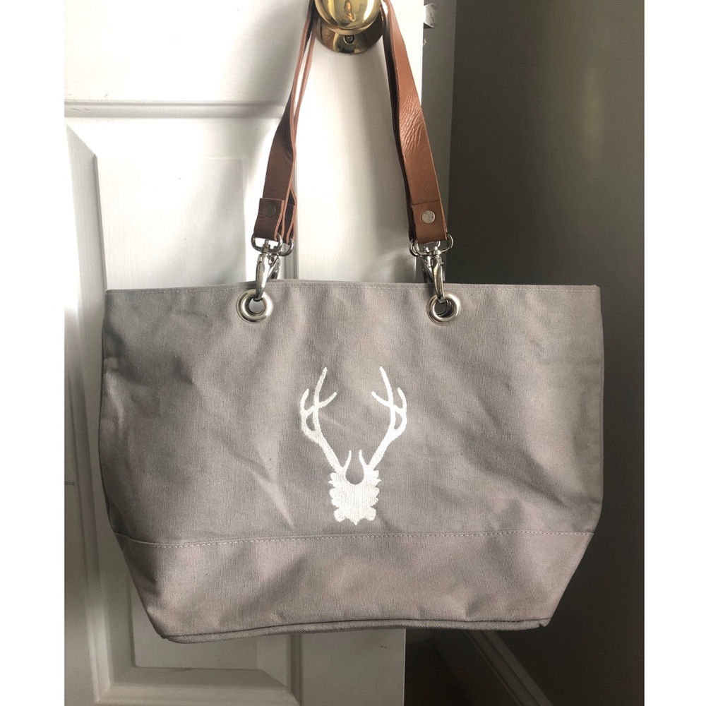 Grey Antler Tote